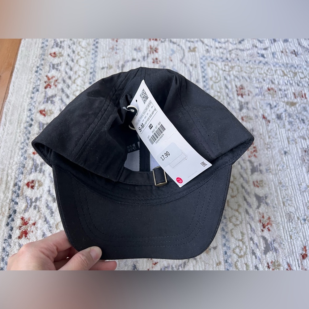 NWT Zara women baseball cap hat black size S - Picture 3 of 4